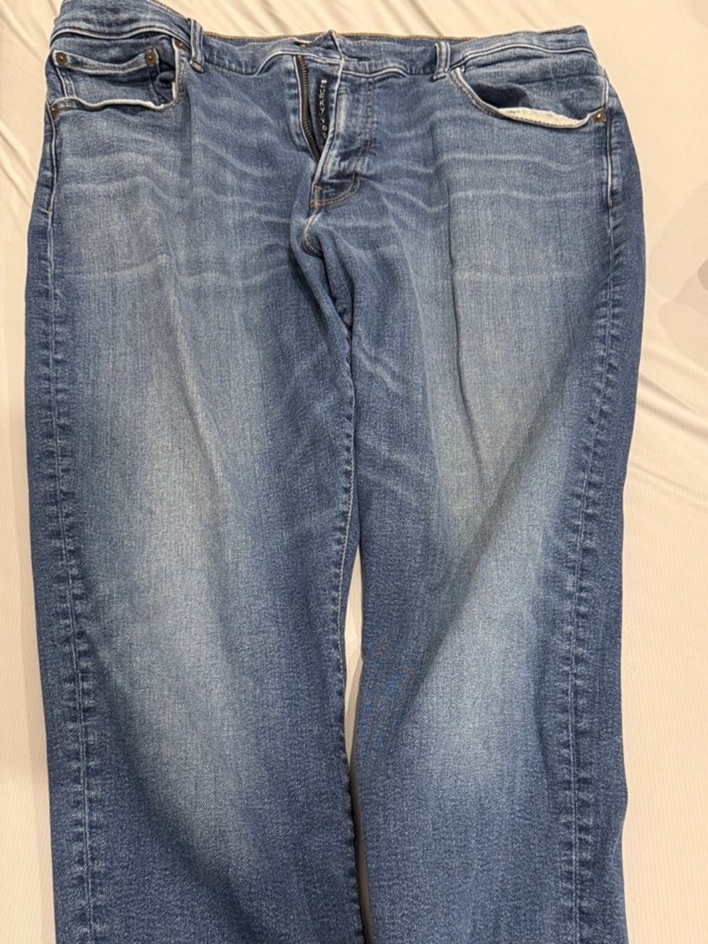 Lucky Brand Men's Medium Blue Relaxed Straight Jeans